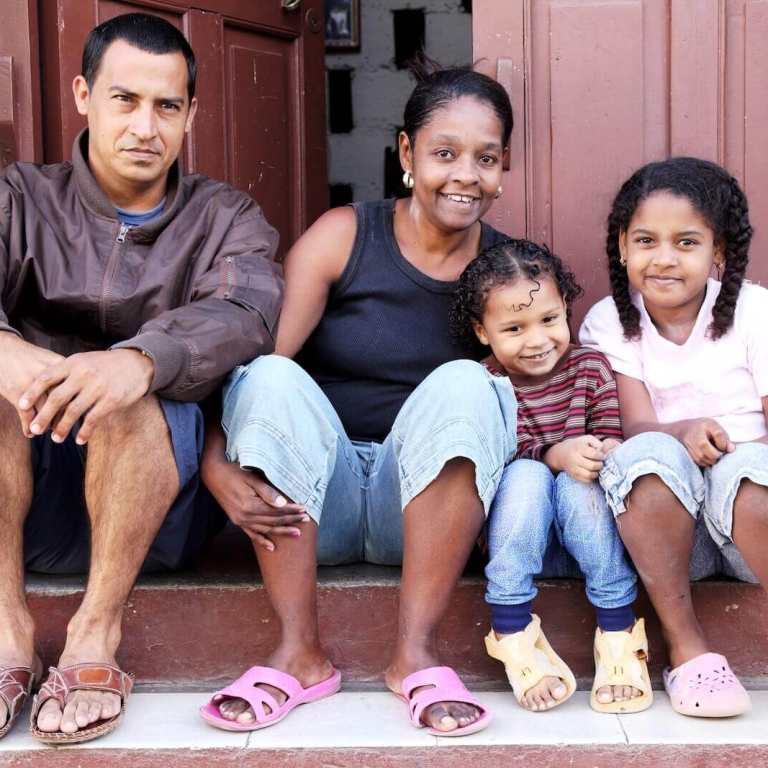 Cubaanse familie