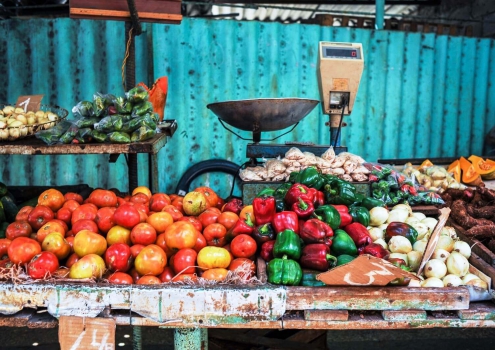 Groenten en fruit markt Havana Cuba Groenten en fruit markt Havana Cuba