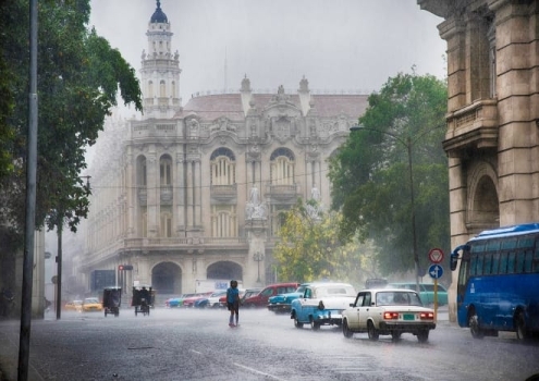 Regenseizoen in Cuba