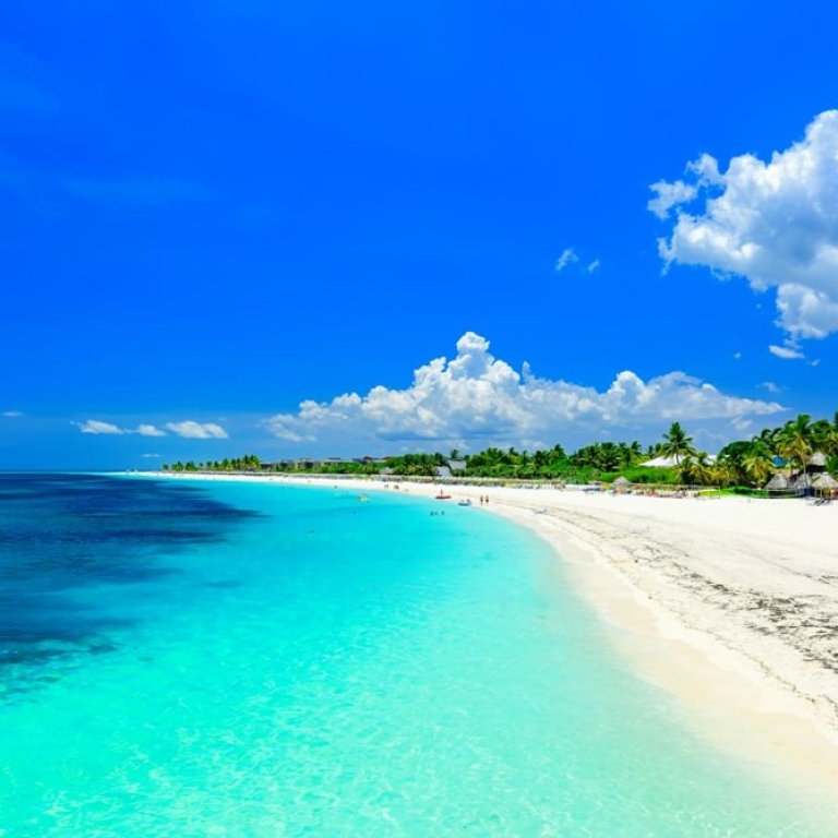 Strand in Cuba