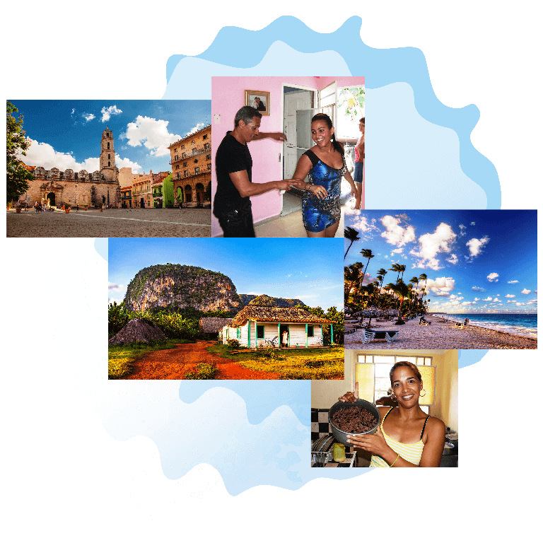 foto collage de Viajes personalizados a Cuba