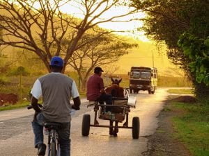 Transporte en los campos cubanos la Cuba profunda. viajar a Cuba. Agencia CubaNeo Travel